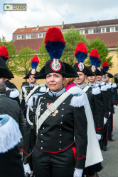 Commozione negli occhi dei Carabinieri