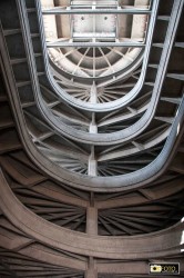 La rampa elicoidale dell'ex stabilimento FIAT a Torino 