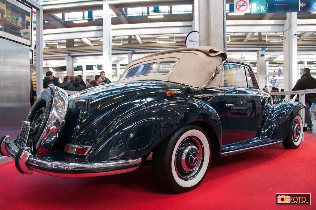 mercedes-benz-300s La Mercedes Benz 300 s cabriolet esposta ad Automotoretrò