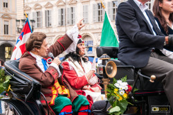 Gianduja in piazza San Carlo