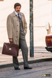 L'attore Pierfrancesco Favino nei panni di Ambrosoli