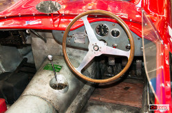 Centenario Maserati, l'abitacolo della 200 SI