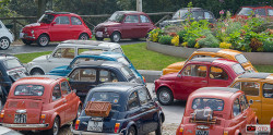 Le fiat 500 a Superga