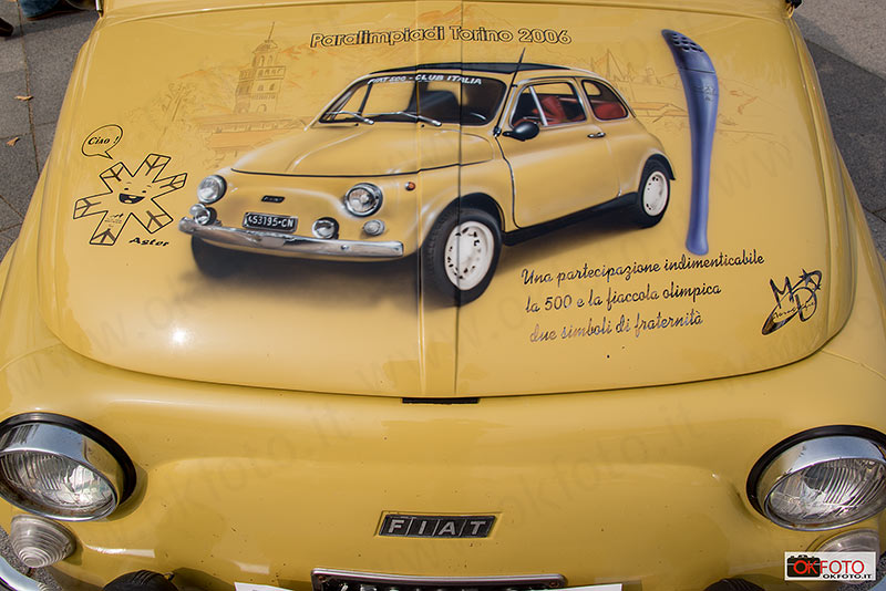 Fiat 500 paralimpiadi Torino