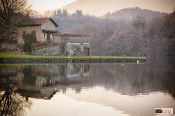La sede dei canottieri lago Sirio