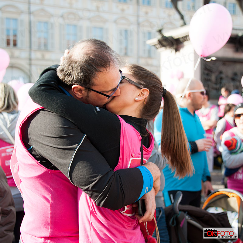 un bacio in rosa
