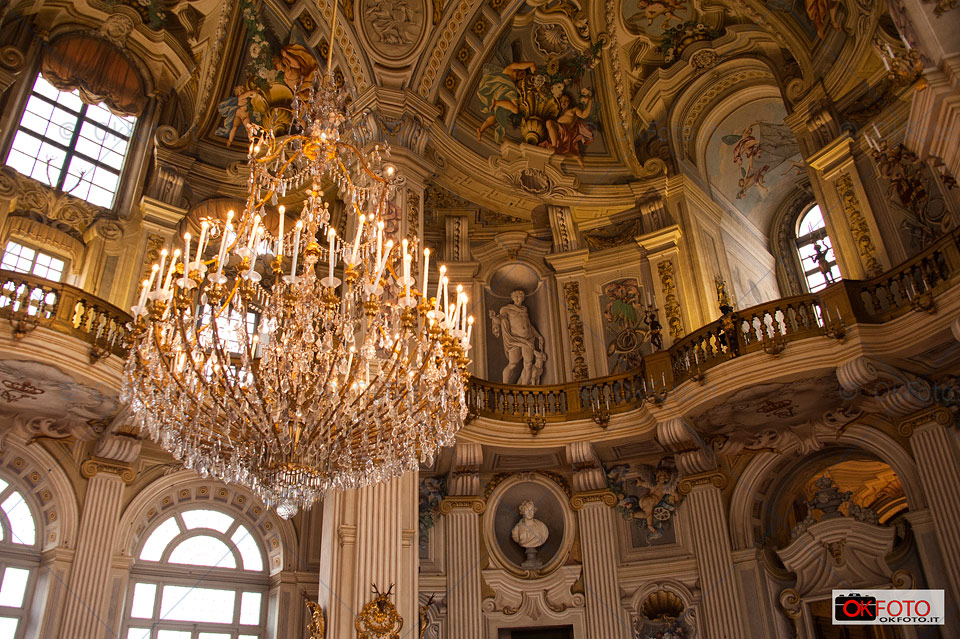 Interni della Palazzina di caccia a Stupinigi