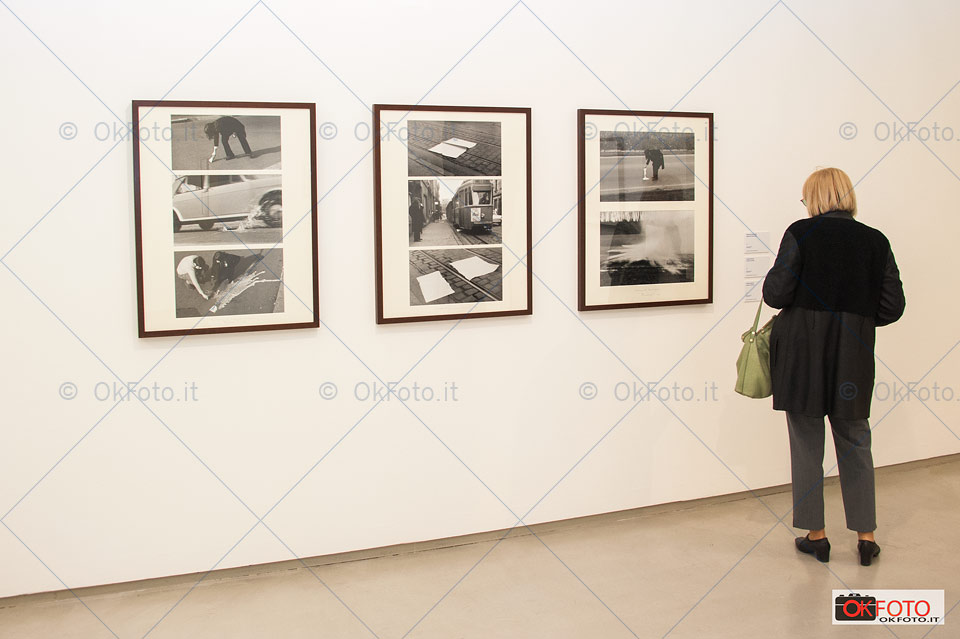 le fotografie diventano opere dell'artista Braco Dimitrijević
