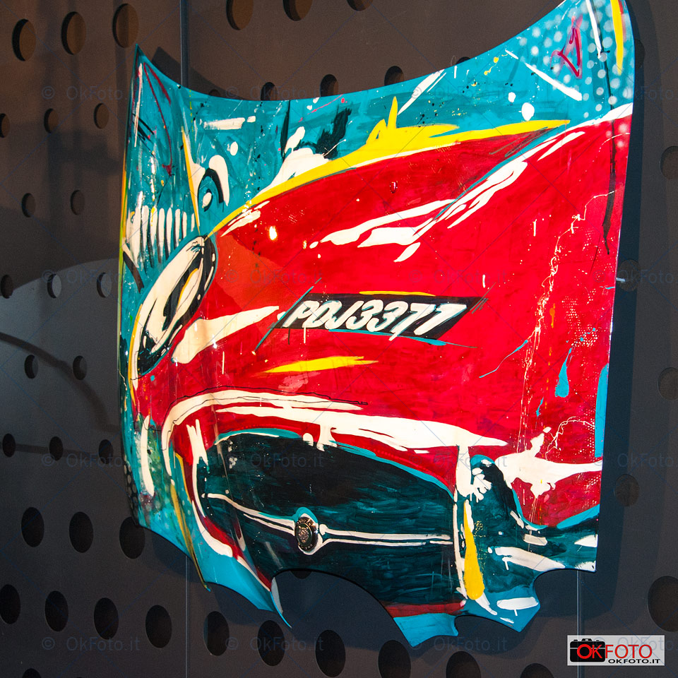 the Jaguar bonnet artwork collection