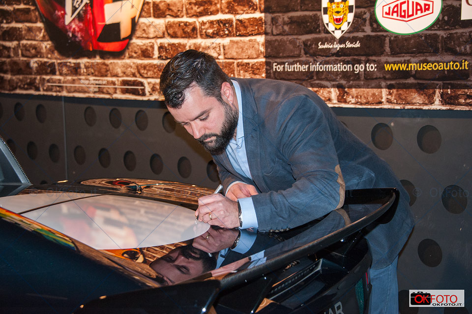 Cesar Pieri e la Jaguar Project 7 al Mauto di Torino