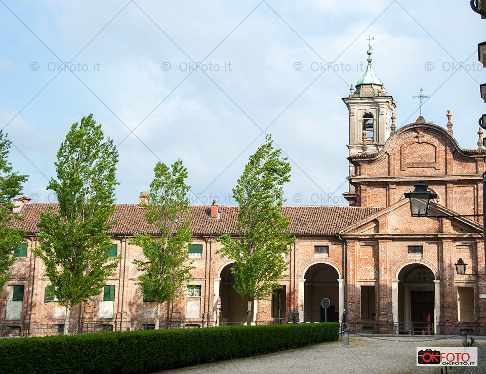 Il borgo e la chiesa di Stupinigi