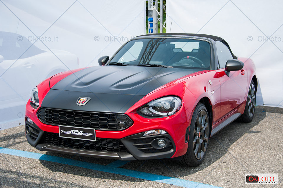 Abarth 124 spider al Salone di Torino