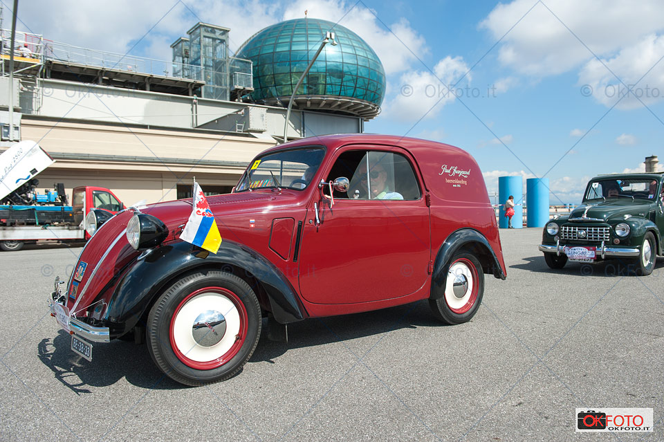 Le Topolino sulla pista del Lingotto