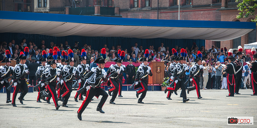 Scuola allievi carabinieri di Torino: "rompete le righe"