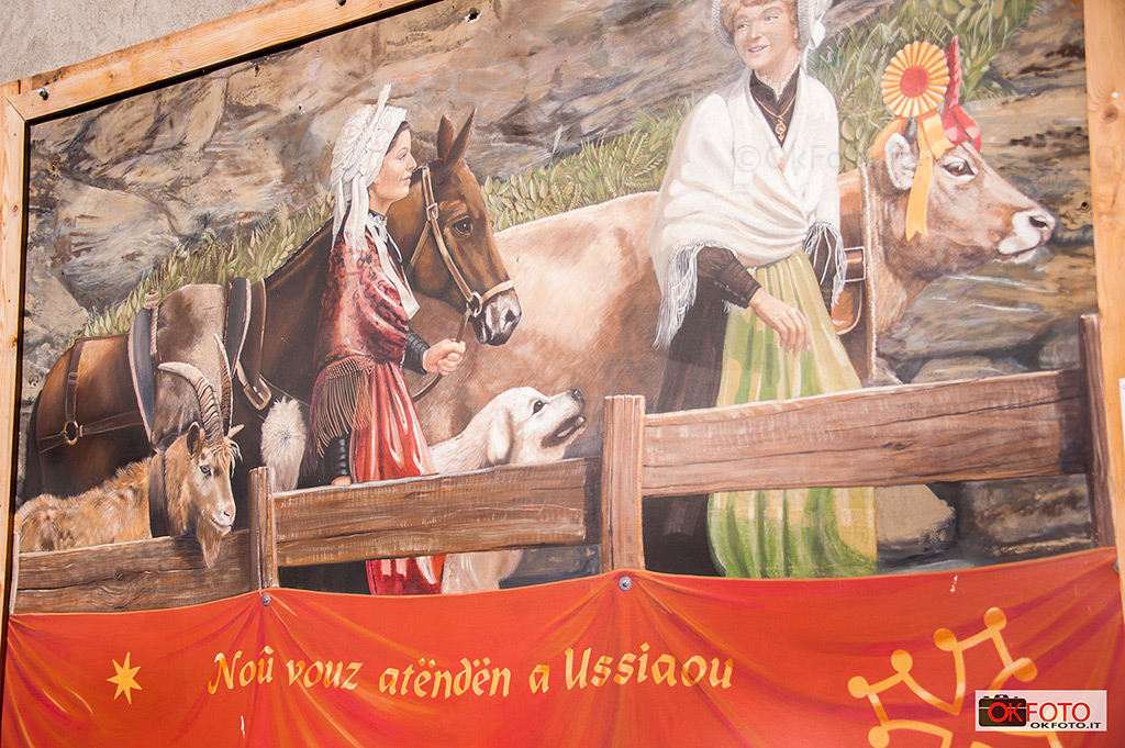 I costumi della tradizione a Balboutet, frazione di Usseaux