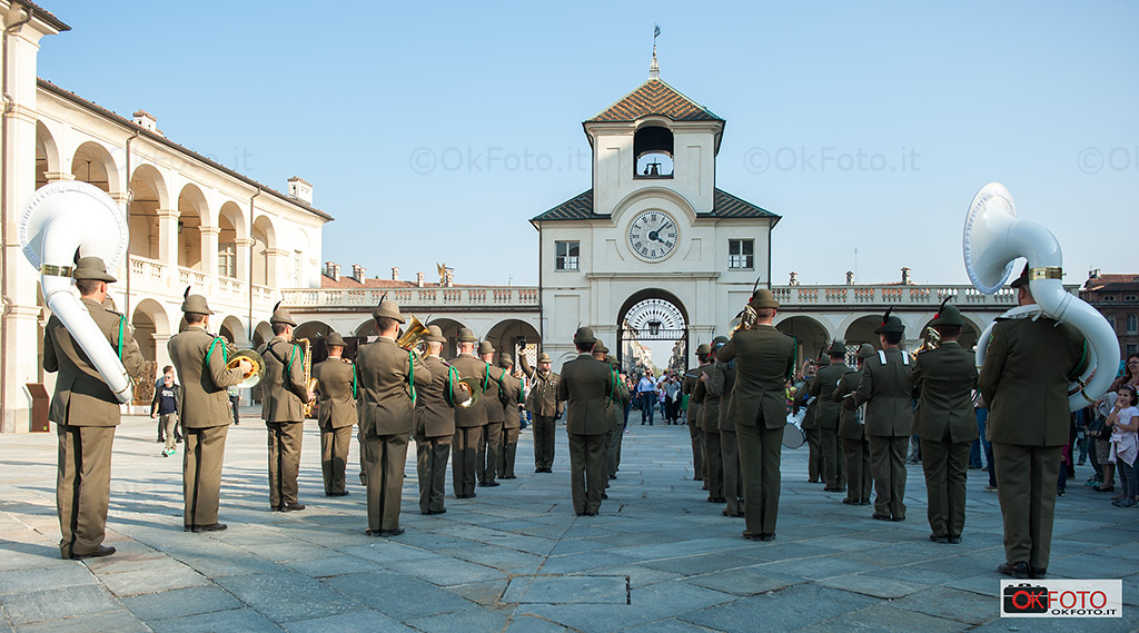 Fanfara della Brigata alpina Taurinense alla Reggia di Venaria