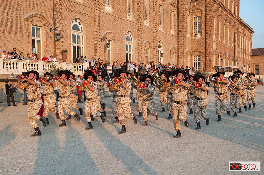 tattoo da re con la Fanfara dei Bersaglieri